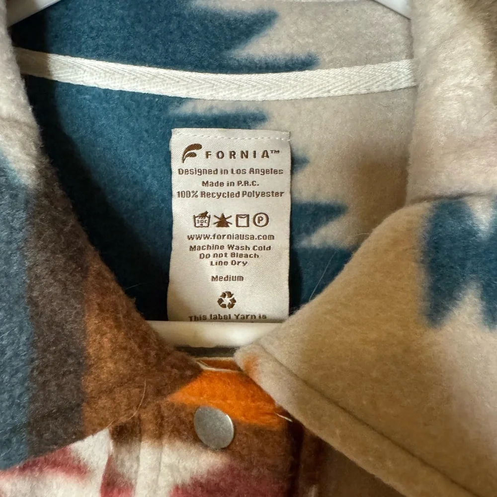 Aztec Patterned Shacket - Picture 2 of 3